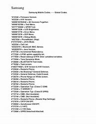 Image result for Samsung Codes Phone