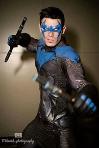 Image result for Bots Nightwing Suit