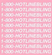 Image result for Drake Hotline Bling Pink