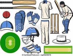Image result for Cricket Kit Clip Art