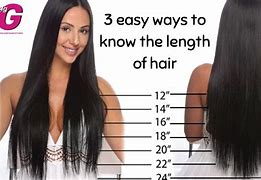 Image result for 12-Inch Hair Length