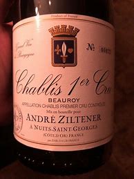 Image result for Andre Ziltener Chablis