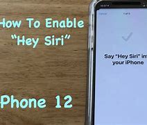 Image result for How to Activate Siri On iPhone 12