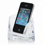 Image result for Clear iPhone Stand Holder for Desk