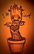 Image result for Small Groot Tattoo