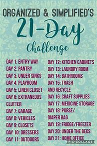 Image result for 21 Day Challenge Planner