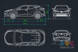 Image result for Car AutoCAD Drawing with Parts