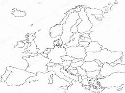 Image result for Europe Blind Map