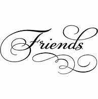 Image result for Best Friend Word Clip Art