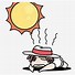 Image result for Too Hot Weather Clip Art