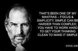 Image result for Steve Jobs Simple Quote