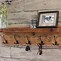 Image result for Rustic Wall Shelf with Hooks