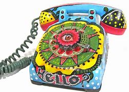 Image result for Paint Splatter Rotary Phone
