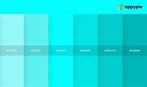 Image result for Shades of Cyan Color Chart