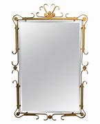 Image result for Ornate Brass Wall Mirror