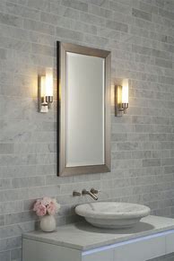 Image result for Bathroom Mirrors with Sconces