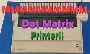 Image result for Apple Dot Matrix Printer