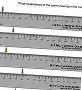 Image result for Inch Ruler Measurements