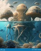 Image result for Futuristic Underwater City
