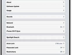 Image result for iPad Settings General About