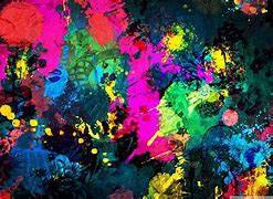 Image result for 4K Paint Splatter Galaxy Wallpaper