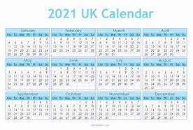 Image result for British Calendar 2021