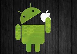 Image result for Android Mascot vs Apple