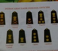 Image result for Indian Army Rank Insignia