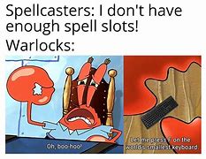 Image result for Warlock DD Meme