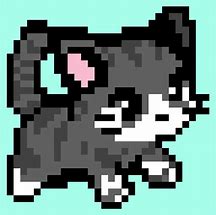 Image result for Cat. Emoji Pixel Art