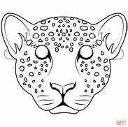 Image result for Animal Mask Colouring