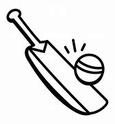 Image result for Cricket Bat and Ball Icon