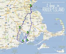 Image result for Map Rhode Island to Upstate New York