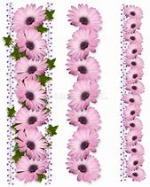 Image result for Purple Daisy Border