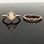 Image result for Rose Gold Opal Gemstone Ring