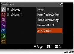 Image result for Menu On Sony DSR 570