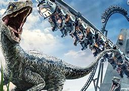 Image result for Universal Studios Roller Coaster Jurassic Park