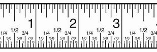 Image result for Tick Marks On a Ruler