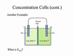 Image result for Concentration Cell