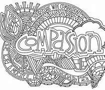 Image result for Adult Coloring Pages Compassion