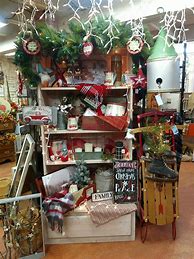 Image result for Christmas Antique Booth Display Ideas