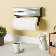 Image result for Paper Towel Holder Shelf Combination