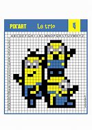 Image result for Minion Pixel Art