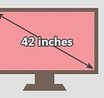 Image result for 42 Inch TV Dimensions