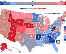 Image result for Map of Presidential Election 1976