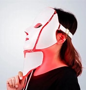Afbeeldingsresultaten voor LED Masker Siliconen. Grootte: 177 x 185. Bron: www.bol.com