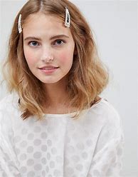 Image result for Hairstyles with Snap Clips