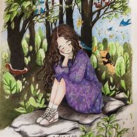 Image result for Forest Girl Drawing