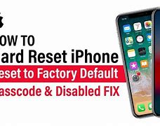 Image result for How to Factory Reset iPhone When Its Disabled