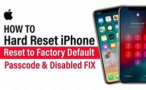 Image result for Hard Reset Disabled iPhone
